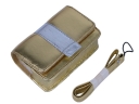 iSmart Trendy Soft Leather Case-Golden Silver